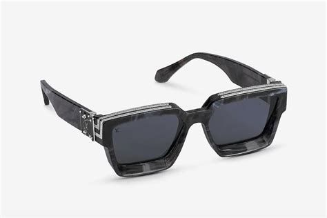 lv millionaire sunglasses grey|1.1 millionaires sunglasses black.